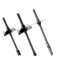 Tiges d'ancrage creuses de barre d'ancrage de boulon de roche de perçage d'individu en acier entièrement fileté pour des pièces de machine d'extraction