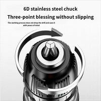 Haute Qualité 21V Mini Puissance Perceuses Sans Fil Tournevis Électrique Outil Combo Ensemble Batterie Au Lithium Impact Forage