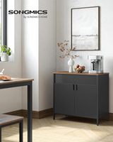 Armoire moderne en métal, armoire de buffet, armoire de rangement de chambre à coucher, porte magnétique à 2 portes