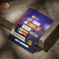 Brochures, dépliants, prospectus commerciaux, affiches en carton, flyers personnalisés en usine, impression offset A2 A3 A4 A5 A6