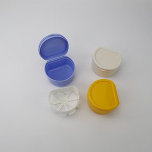 Estuche portátil para dentaduras postizas LK 403, caja de almacenamiento de plástico para ortodoncia, para el cuidado dental de adultos - Product Image 3