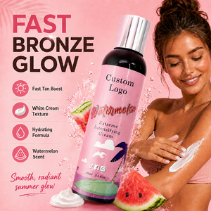 Loción Bronceadora de Marca Privada, Crema Aceleradora de Bronceado Intensivo, Gel Bronceador Herbal Extremo para Solárium - Product Image 3