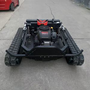 Tondeuse robotisée sans fil télécommandée sur chenilles tout-terrain pour pentes QZ-550J, modèle le plus vendu en usine - Product Image 1