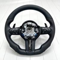 Volant de voiture sport en cuir pour BMW F07 F30 F10 F12 F15 F36 F20 F22 F25 F32 F35 F36 F48 F80 F85 F90 M3 M5 M6 E60 E70 E90