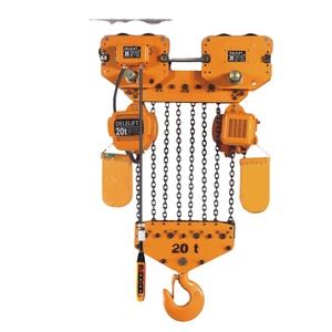 Rantai listrik kualitas tinggi kerekan 2ton bergerak motor kerekan konstruksi rantai listrik winch dengan kait - Product Image 5