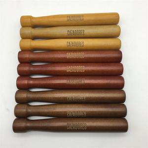 Pilon à cocktail en bois personnalisé pour mélanger le <span class=keywords><strong>rhum</strong></span> glacé, la menthe, le mojito, l'ail, le poivre, avec des dents en relief - Product Image 2