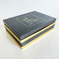 Boîtes en forme de livre cadeau de chocolat d'emballage de papier de choix d'ambiance haut de gamme avec des diviseurs