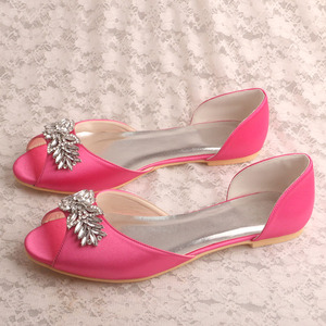 Chaussures plates de mariée pour femmes, 23 couleurs, nouvelle collection - Product Image 6