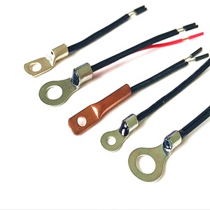 <span class=keywords><strong>3</strong></span> Drähte Ösenring klemme NTC-Temperatur <span class=keywords><strong>sensor</strong></span> Hochspannung widerstand für EV-Fahrzeuge - Product Image 5
