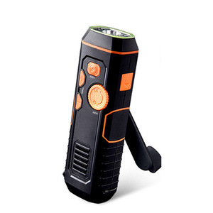 Lampe de poche portable à manivelle, lumière blanche Led, outil de survie d'urgence en plein air, Dl1009 - Product Image 2