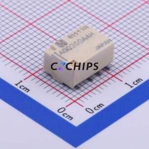 AGQ200A4H Signal Relay Relay 4.5V 2 Changeover: 2C (DPDT-Changeover)::: 110V-DC/125V-AC AgPd+Gold Plated - Product Image 1