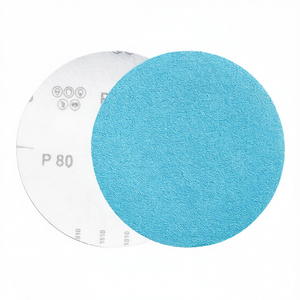 Discos de Lijado Resistentes con Velcro P80 de 150 mm para Acabado de Madera y Metal - Product Image 2