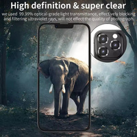 Film protecteur d'objectif d'appareil photo pour iPhone 16 14 13 12 11 15Pro Max, protection intégrale en verre trempé pour objectif d'appareil photo