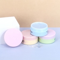 Pots en plastique de 100 ml avec cuillère, pots en plastique noirs vides de 100 g pour masque pour les yeux, pots cosmétiques, pots pour crème pour le visage, pour produits de soin de la peau