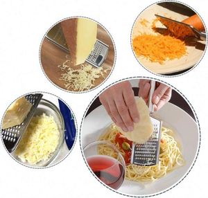 Durable Kitchen Graters Stainless Steel Food Lemon Zester Grater Wiht Handle Handheld <b>Vegetable</b> Cheese Grater - Product Image 3