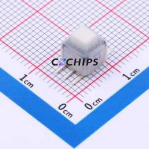 PS-6830SVB-6PN <b>Push</b> <b>Button</b> <b>Switch</b> SMD <b>Switch</b> Self-Locking Rectangle Plunger 500mA 24V - Product Image 1