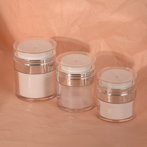 Pot cosmétique sous vide en acrylique 100g 50g 30g 15g pour crème hydratante visage – Format voyage - Product Image 3