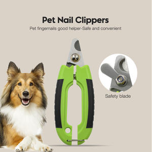 Alat pemotong kuku anjing kecil Medium besar perawatan cakar hewan peliharaan penjaga keamanan baja tahan karat - Product Image 2