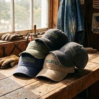 Gorra de Béisbol Deportiva Vintage Premium Lavada con Logo Personalizado, Gorra Desestructurada Estilo Papá, Streetwear, Corona Suave, Gorra de 6 Paneles al por Mayor