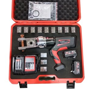 Outil de sertissage <span class=keywords><strong>hydraulique</strong></span> électrique portable HEWLEE Hot HL-630B 18V 20T alimenté par batterie pour <span class=keywords><strong>câble</strong></span> Cu/Al - Product Image 5
