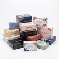 Boîte d'expédition rose avec logo personnalisé, jolie boîte en carton ondulé pour cosmétiques