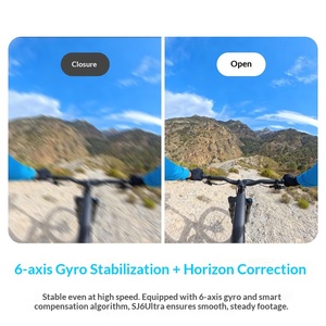 Videocamera d'Azione SJ6 Ultra Impermeabile con Attivazione Vocale, Angolo di Visione 165°, Doppio Schermo, Registratore 4K Anti-Shake con Visione Notturna - Product Image 4