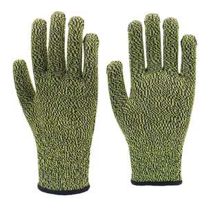 Hppe Level 5 Cut Resistant ANSI/ISEA Level 4 Safety Gloves Dotted Full Coating Customized Color for Security Work Protection