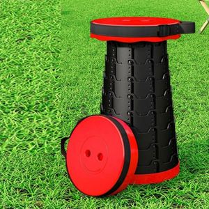 123Sports Tabouret télescopique pliable avec coussin, moderne, en tissu, léger, doux, confortable, facile à installer, housse amovible, pour l'extérieur - Product Image 1