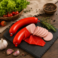 Rouleau de boyaux de saucisson en nylon multicouche coextrudé anti-éclatement, faible odeur, pour machine de remplissage de viande automatique, fabricant OEM, taille personnalisée