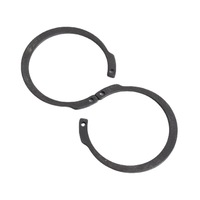 Customized 65 Mn Snap Ring Circlip Pin Lock Washers Seeger Retaining Rings Din472 Black Internal Circlips for Holes Din472