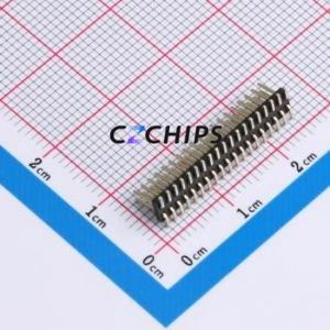 BX-PZ1.27-2-19PWZ Pin Header SMD,P=1.27mm Connector ( Pin Structure: 2x19P )( Pitch: 1.27mm )( Row Spacing: 1.27mm ) - Product Image 2