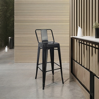 Chaises pour restaurant - Tabourets de bar en métal industriels modernes pour usage commercial
