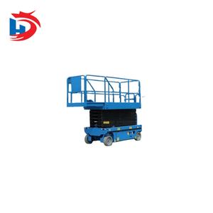 Электрический ножничный подъемник высотой 14 м для работ по очистке зданий и монтажных работ - Product Image 2