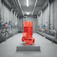 Pompe centrifuge verticale 220V 380V 440V pour lutte contre l'incendie avec équipement de stabilisation d'eau basse pression OEM ODM Électrique Garantie 1 an