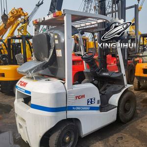 Chariot élévateur TCM FD25T3C 2,5 tonnes d'occasion, chariot élévateur japonais 2,5 tonnes, moteur Isuzu C240, machine d'occasion, chariot élévateur à essence, 3000 mm, 2500 kg - Product Image 4