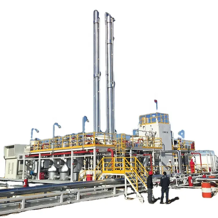 greenfir Mini Lng Liquefaction Plant, pipeline natural gas liquefaction plant, wellhead gas purification dehydration skid