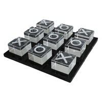 Jeu d'échecs XO de luxe léger Accessoires de table pour la maison Autres décorations pour la maison
