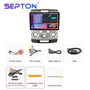 เครื่องเล่นมัลติมีเดียรถยนต์ระบบแอนดรอยด์2006-2010 4G CarPlay DVD <span class=keywords><strong>BT50</strong></span> BT-50 Ford Everest Ranger MAZDA - Product Image 3