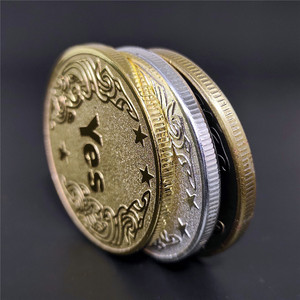 Ensemble de pièces commémoratives 2024, rondes de 40 mm, plaquées or, argent et cuivre, en <span class=keywords><strong>trois</strong></span> couleurs, pièces de monnaie sur le thème de la décision, du destin et de la politique - Product Image 4