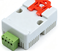 Transmisor de Temperatura y Humedad para Riel DIN, RS485 Modbus-RTU, DC5-36V, Módulo Sensor de Temperatura y Humedad