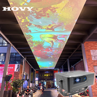 Vente flash : Système de projecteur d'écran géant interactif pour plafond, hologramme 3D immersif