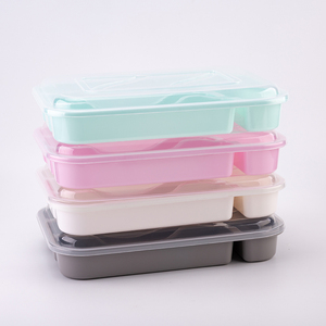 PP Cutlery Caddy box Holder Tray Kitchen Storage Trays Plastic Desk Drawer Organizer With Lid