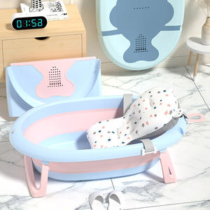 Vasche da bagno pieghevoli per bambini in plastica di nuovo Design vasche da bagno portatili profonde per il bagno e la doccia del bambino - Product Image 3