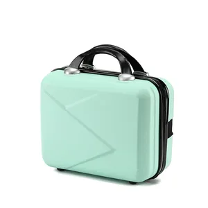 14 16 pouces Meilleure vente Sacs à maquillage ABS de haute qualité avec fermeture éclair Mini trousse à cosmétiques sac à main pour femme pour le voyage