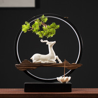 Style Simple cerf blanc décoration de maison intérieur décoration de maison accessoires Zen jardin