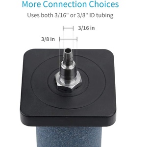 Bomba de aire para acuario, accesorios hidropónicos, cilindro de piedra de aire, burbujeador de cerámica ecológico 120L para estanque de peces - Product Image 4