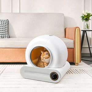 OEM ODM 2025 Neues Design 65L Semi-Close Wi-Fi-fähige selbst reinigende Katzen toilette - Product Image 5
