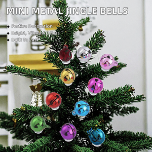 Campanas de Metal Plateadas de 8mm-20mm, Pequeñas y Brillantes, para Manualidades, Decoraciones Navideñas, Fiestas, para Perros - Product Image 2