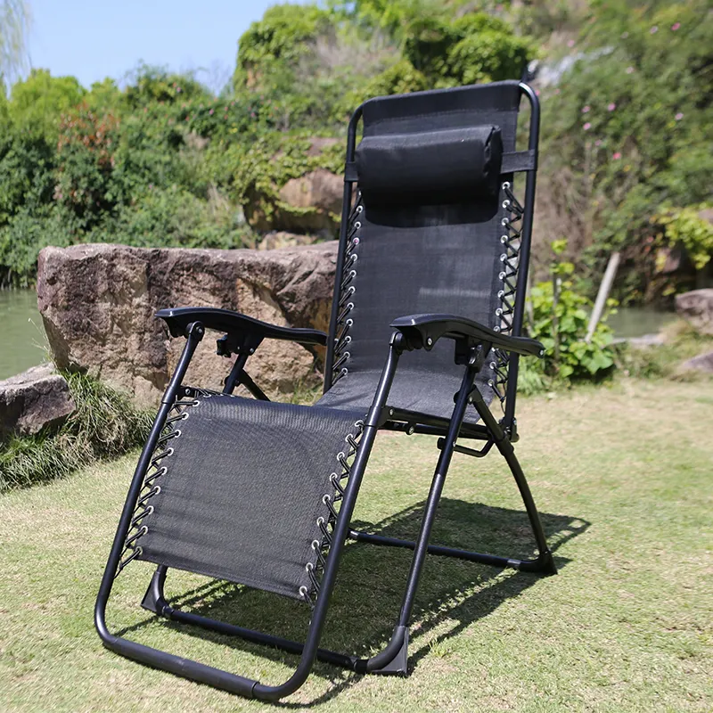 Chaise pliante d'extérieur de Style classique sans gravité, confortable pour la maison, offre spéciale