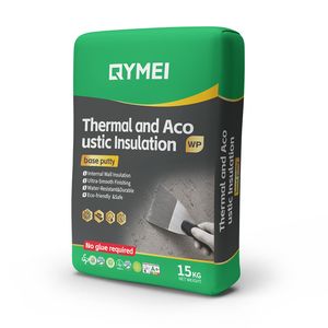 Mastic d'isolation thermique et acoustique de qualité commerciale QYM 15 kg, sans colle, imperméable, écologique, non toxique, 1 an - Product Image 1